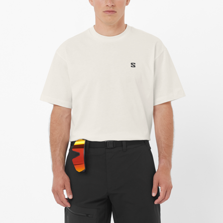 Salomon - Premières couches hauts Vêtements Round Logo Graphic