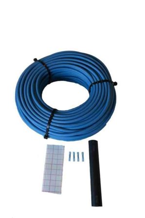 Debe 1329080 Kabel Drikkevand godkendt, med splejsningssæt 80 m, Vand