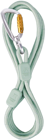 Woolly Wolf Rope Leash Thin köysihihna, 8 mm, vaaleanminttu