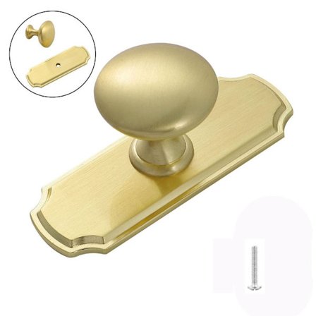 Vaatekaapin kahvat Laatikon nupit GOLD