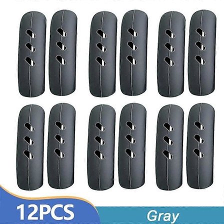 4/8/12 stk. Silikon Pannehåndtak Beskyttelse Varmeisolasjon Deksel Gryte Øreklips Sklisikker Steamer Kasserolle Pannehåndtak Holder Kjøkkenverktøy