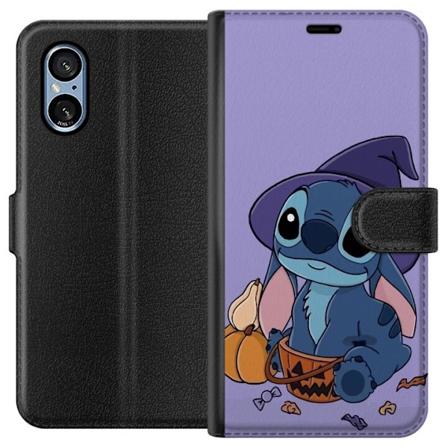 Sony Xperia 10 VI Lompakkokotelo Stitch noita