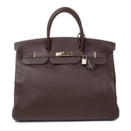 Hermès Vintage Pre-owned Handbags Brun, Dame Vintage Tasker, Størrelse: ONE Size