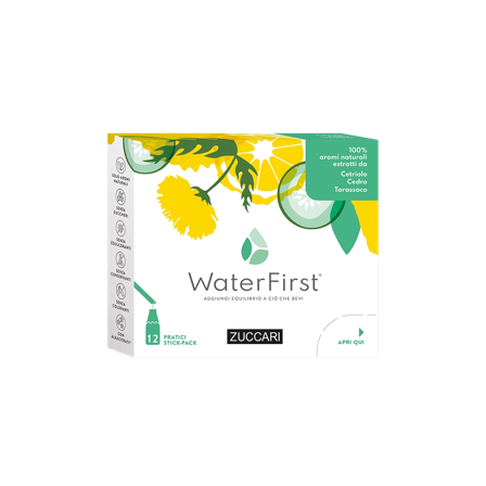 Zuccari WaterFirst Cetriolo/Cedro/Tarassaco 12 Stick