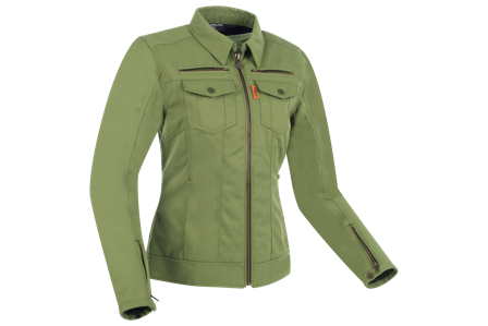 Blouson Moto Femme Segura Patrol Kaki S