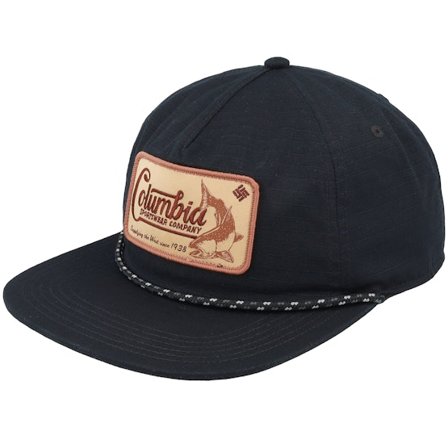 Columbia - Ratchet Strap Black West Snapback Snapback Black Cap - @ Hatstore