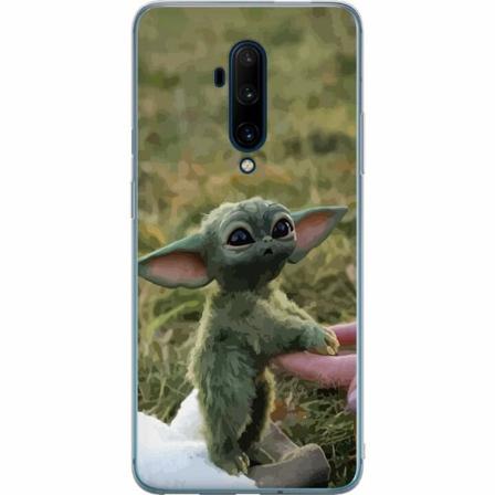 Oneplus 7t Pro Genomskinligt Skal Yoda