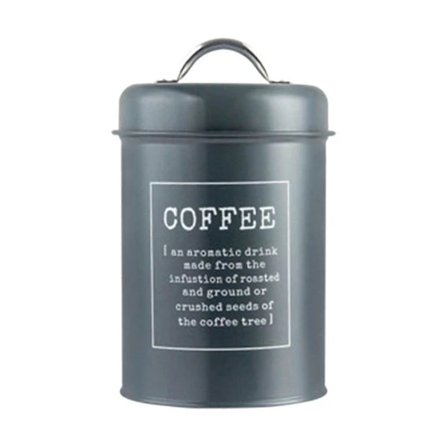 Kahvipurkki Karkkipurkki Suklaapurkki Kuivaruoka Ilmatiivis Kansi 1,2l Välipalat Karkkijärjestäjä Keittiöastia Kaappiin Hylly Harmaa