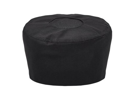 HEJCO Kockmössa Oregon svart 55/57 - Lyreco - Arbetskläder - Hjälmar Mössor och kepsar - Kök- och serveringsmössor