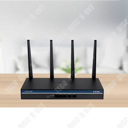 Trådlös router - TD - H3C GR-1200W - Hastighet 1200 Mbps - Effekt 22 DBM - Dubbelband 2.4G/5G