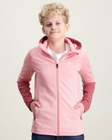 Peak Performance Jr Rider Essentials Zip Rosa Huvtröjor/Hoodies Kille - Kids Brand Store