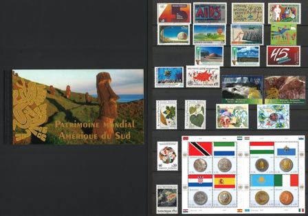 Forenede Nationer - Dubletpakke - Postfriske udgaver 1989-1991, 2006-2007