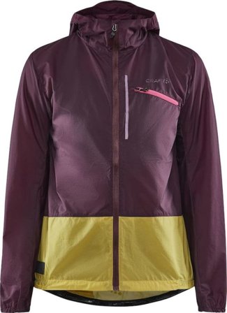 Craft Women's Adv Offroad Wind Jacket Women unlined workout jackets Red S