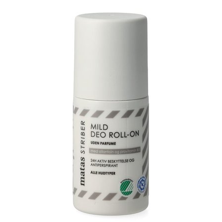 Matas Striber Mild Deo Roll-on Uden Parfume 50 ml, Parfumer & Dufte, Deodorant, Til Hende