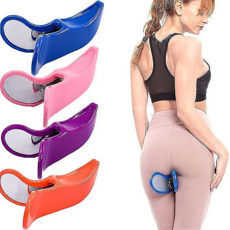 Hip Trainer Device Super Kegel Exerciser Lantionpohjan Lihas Mediaaalinen Sisäreiteen Trainer Virtsarakon ohjain (violetti)