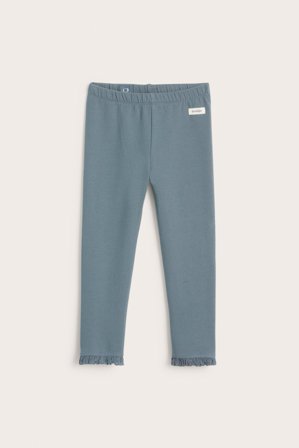 Newbie | Leggings med blonder | Blå