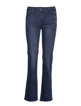 Frwater 2 Straight Jeans Lige Jeans Blå Fransa