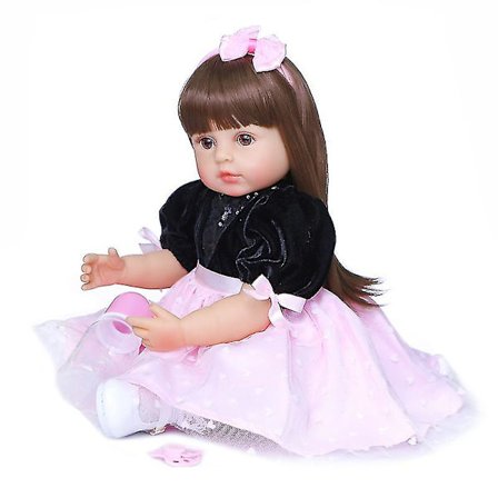 55 cm Reborn Doll Girl Populära toddler Prinsessan Girl Full Silikon Baby Girl Reborn Dolls Vattentäta leksaker för flickapresenter