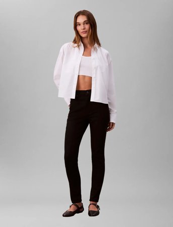 Calvin Klein Jeans High Rise Skinny Jean Ck Classic - Black - RG/32