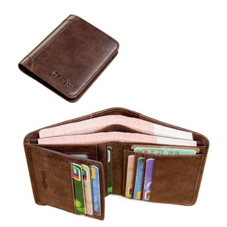 Herre Trifold Punge Møntpung KAFFE