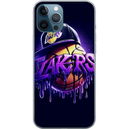 Yhteensopiva Puhelinkuori Apple iPhone 12 Pro Lakers Basket NBA Basketball USA