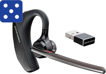 Poly Voyager 5200 UC Bluetooth smart-hodesett