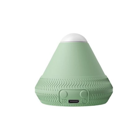 Elektrisk massagebold med sugekop, massagebold til ryg og skulder, med sugekopper til smertelindring.