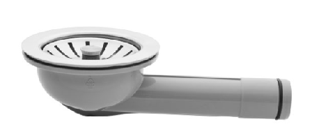 Contura Z8801013 Afløbshoved Ø115 mm Højde: 57 mm, Køkken