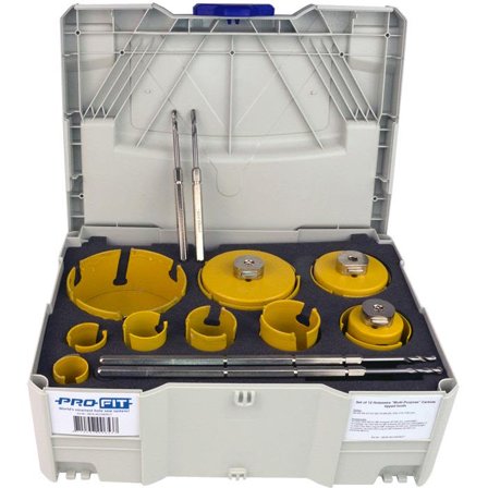 Pro-fit 351090835133XL Hullsagsett 15 deler, Maskintilbehør & forbruk