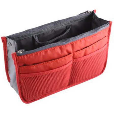 *Sett med 2 poser innvendige oppbevaringsvesker for veske eller Tra*