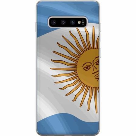 Samsung Galaxy S10+ Genomskinligt Skal Argentina
