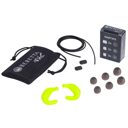 Beretta Mini Headset E2 Yellow Fluo