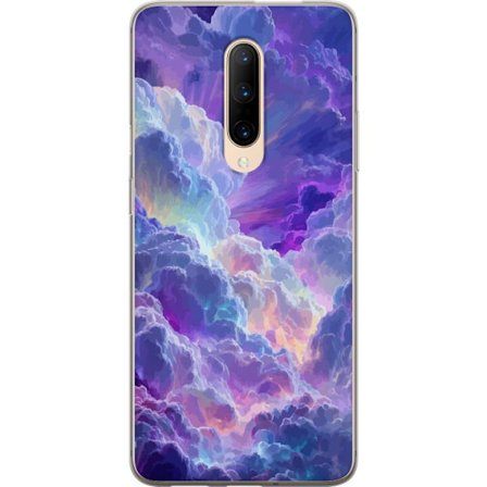 Kompatibelt Mobilskal till OnePlus 7 Pro Färgade drömmoln