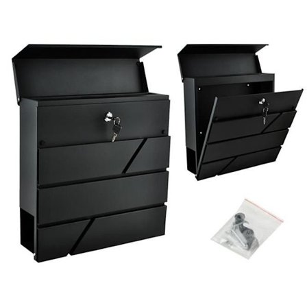 Brevlåda med Lås - Postlåda