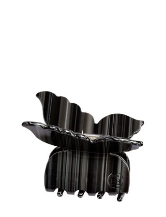 By Barb Butterfly Hair Clip Black - Black - ONE SIZE