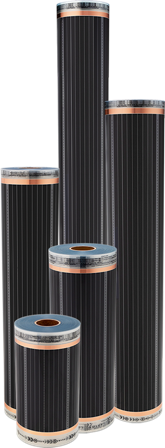 Tundra Varmefolie 100cm 60W/m² (Metervare)