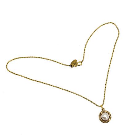 Chanel Vintage - Vintage Smycken - Gul - Dam - Storlek: One Size, Dam, Storlek: ONE SIZE