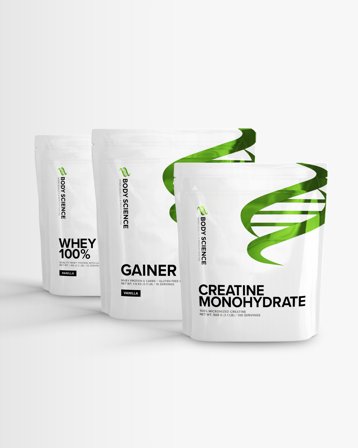 Body Science Viktökningspaket, Kosttillskott