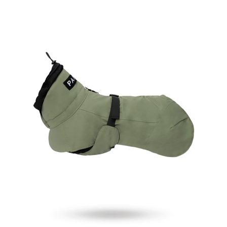Paikka - PAIKKA Visibility Winter Jacket Wool Green - Varma hundjackor & täcken från Doggie.se- För stora hundar