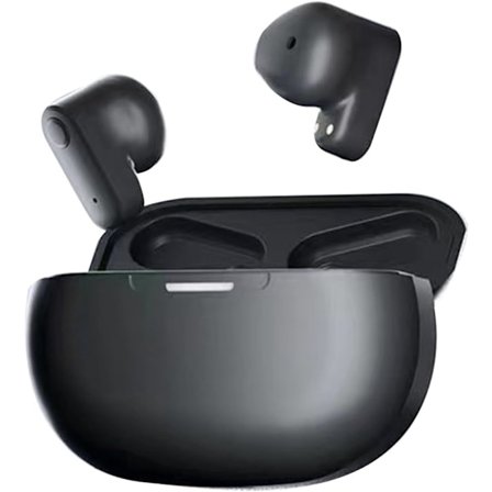 Md03 Tws Bluetooth-headset Blå Nyhetslösning 5.0 Öronmonterade Sport Digital Display Touch Earbuds