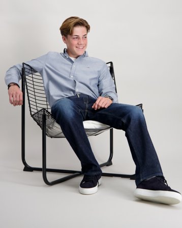 GANT SHIELD OXFORD BD SHIRT Blau Hemden Jungen - Kids Brand Store