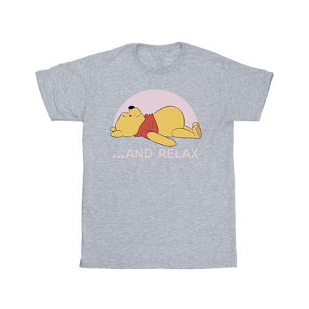 Disney Girls Winnie The Pooh Relax Bomull T-shirt 7-8 År Spo