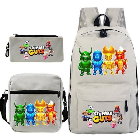 Stumble Guys 3 kpl Reppu Kouluun