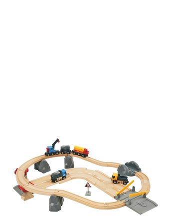 BRIO | Brio 33210 Tog- Og Vejbane, Lodsesæt | ONE SIZE
