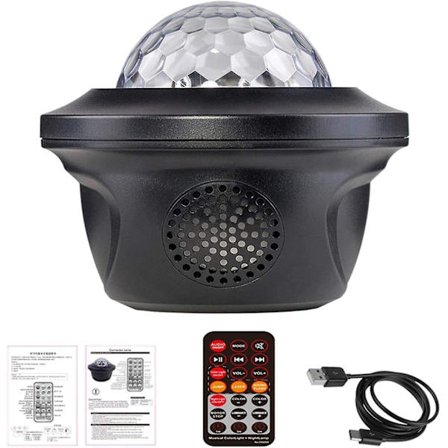 MOVKZACV LED Starry Sky Projector Light Projector Light Ocean Wave Projector Ceiling