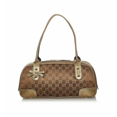 Gucci Vintage Handbags Brun, Dame Vintage Tasker, Størrelse: ONE Size