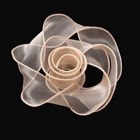 Organzaband Shimmer Sheer Organzaband Förpackningsband för Presentinslagning