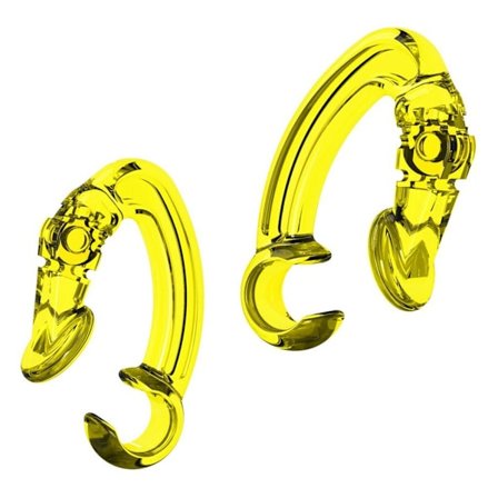 Airpods anti lost øretelefon clip - gul