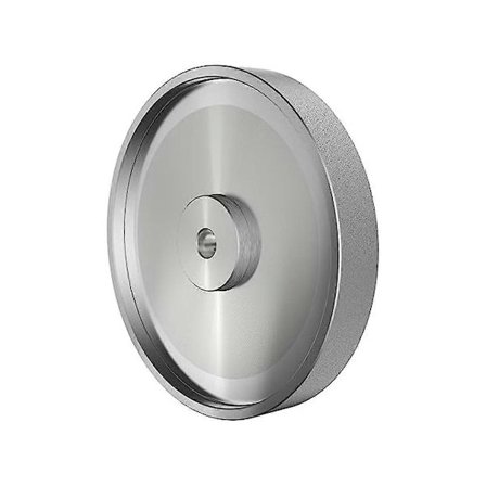 CBN Slipskiva, 8 tum diameter x 1 tum bred x 5/8 tum hål för slipning av träbearbetningsverktyg, bänkslipmaskiner (180 korn)