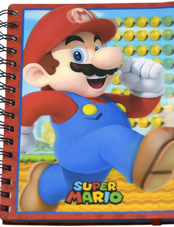 Super Mario Notebook Patterned Joker